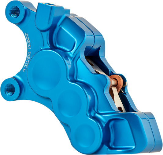 Arlen Ness 6-Piston Caliper 11.8" Blue 02-224