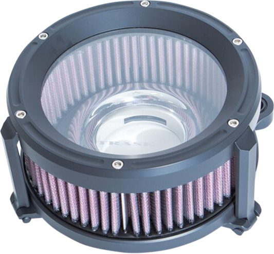 TRASK Assault Charge High-Flow Air Cleaner Black TM-1020BK