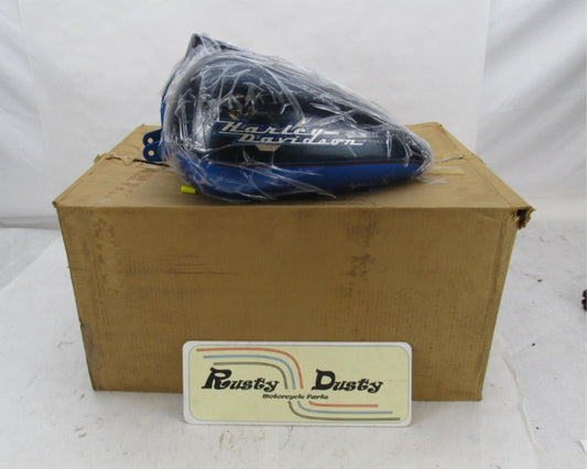 Harley Davidson NOS 2004 FLHRI Impact Luxury Blue Fuel Gas Tank 61268-04 BJC