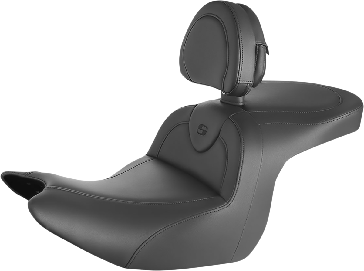 Saddlemen RoadSofa Seat Black W/Black Stitching H18-07-187BR