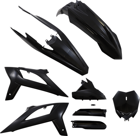 Acerbis Full Body Replacement Plastic Kit Black 2936280001