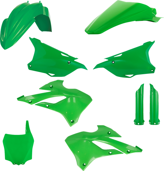 Acerbis Full Body Replacement Plastic Kit Green 2936130006