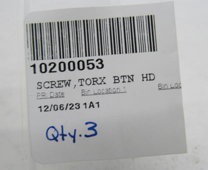Lot of 3 Harley-Davidson Genuine NOS Socket Button Head Screws 10200053
