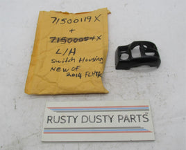 Harley Davidson Genuine NOS Black Left Switch Housing Front Cover 71500119