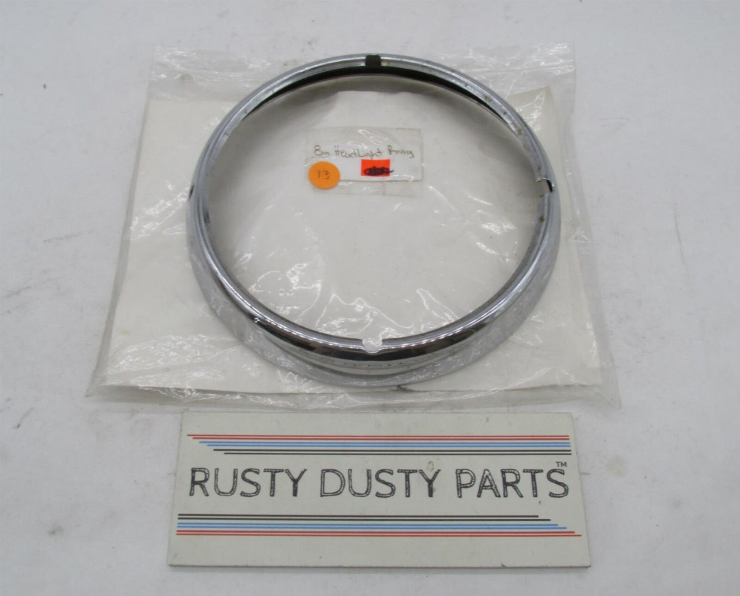 Harley-Davidson Genuine Stock 8" Chrome Headlight Trim Ring