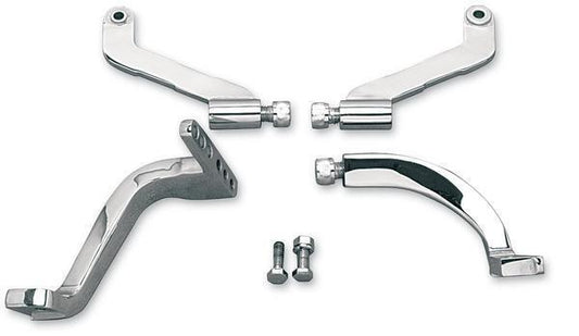 Drag Specialties Driver Floorboard Mounting Brackets DS-530620
