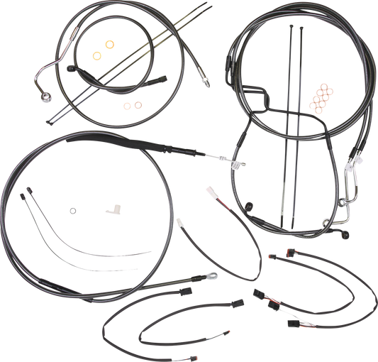 Magnum Black Pearl Designer Handlebar Installation Kit 4871011