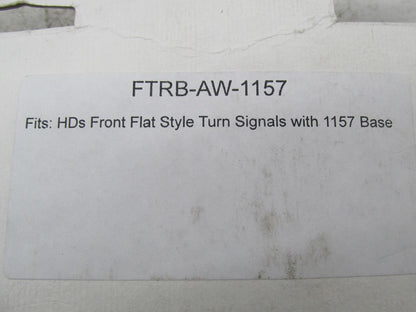 Harley Davidson Custom Dynamics Front LED Turn Signals w/ 1157 Base FTRB-AW-1157
