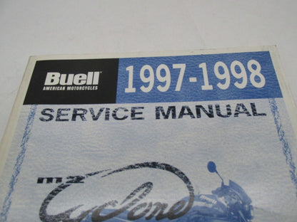 Buell Official Factory 1997-1998 Cyclone M2 Service Manual 99491-98Y