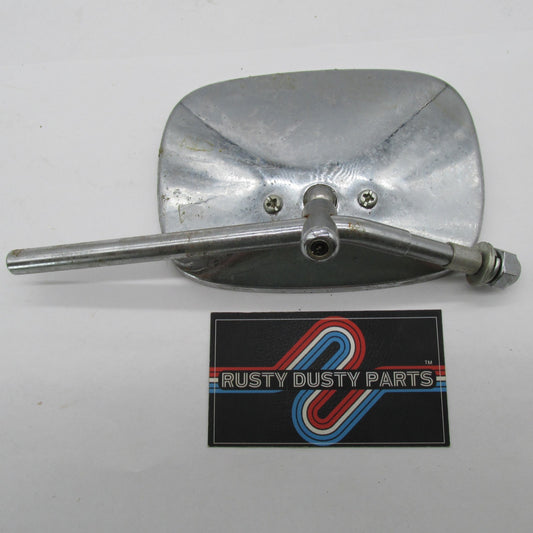 Chrome NOS Aftermarket Harley Vintage Style Mirror