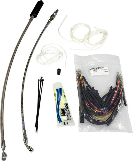 Fat Baggers, Inc. EZ Installation Kit for Cable Clutch 16" Braided 109116