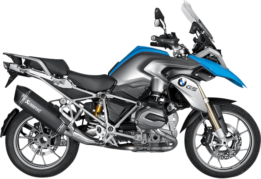 Akrapovic Slip-On Muffler Titanium Oval/D Muffler S-B12SO10-HAABL