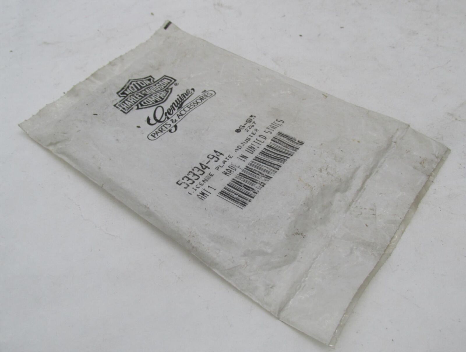 Harley-Davidson Genuine NOS License Plate Adjuster Support Bracket 53334-94