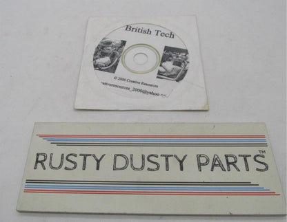 Triumph BSA British Tech DVD Disk Manual 2006 Creative Resources