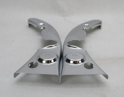 Pair of Harley Davidson 09-13 FLTCU Touring Chrome Fender Srtut Covers