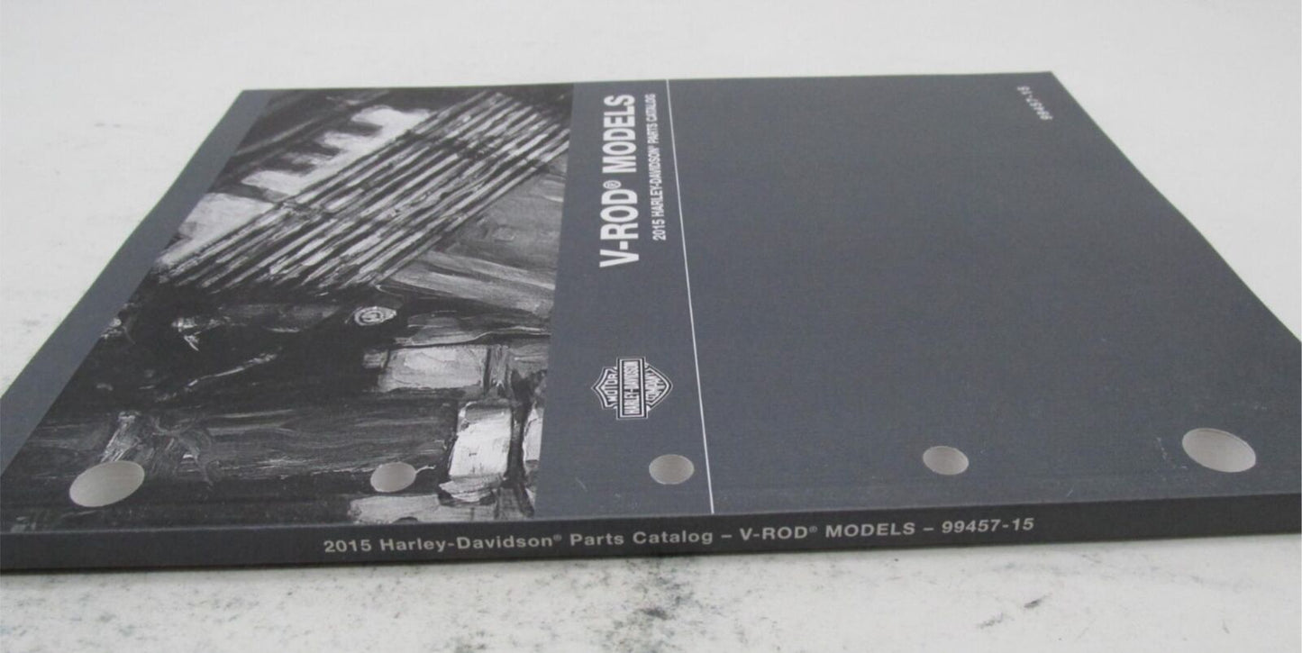 Harley-Davidson Official Factory 2015 V-Rod Models Parts Catalog 99457-15