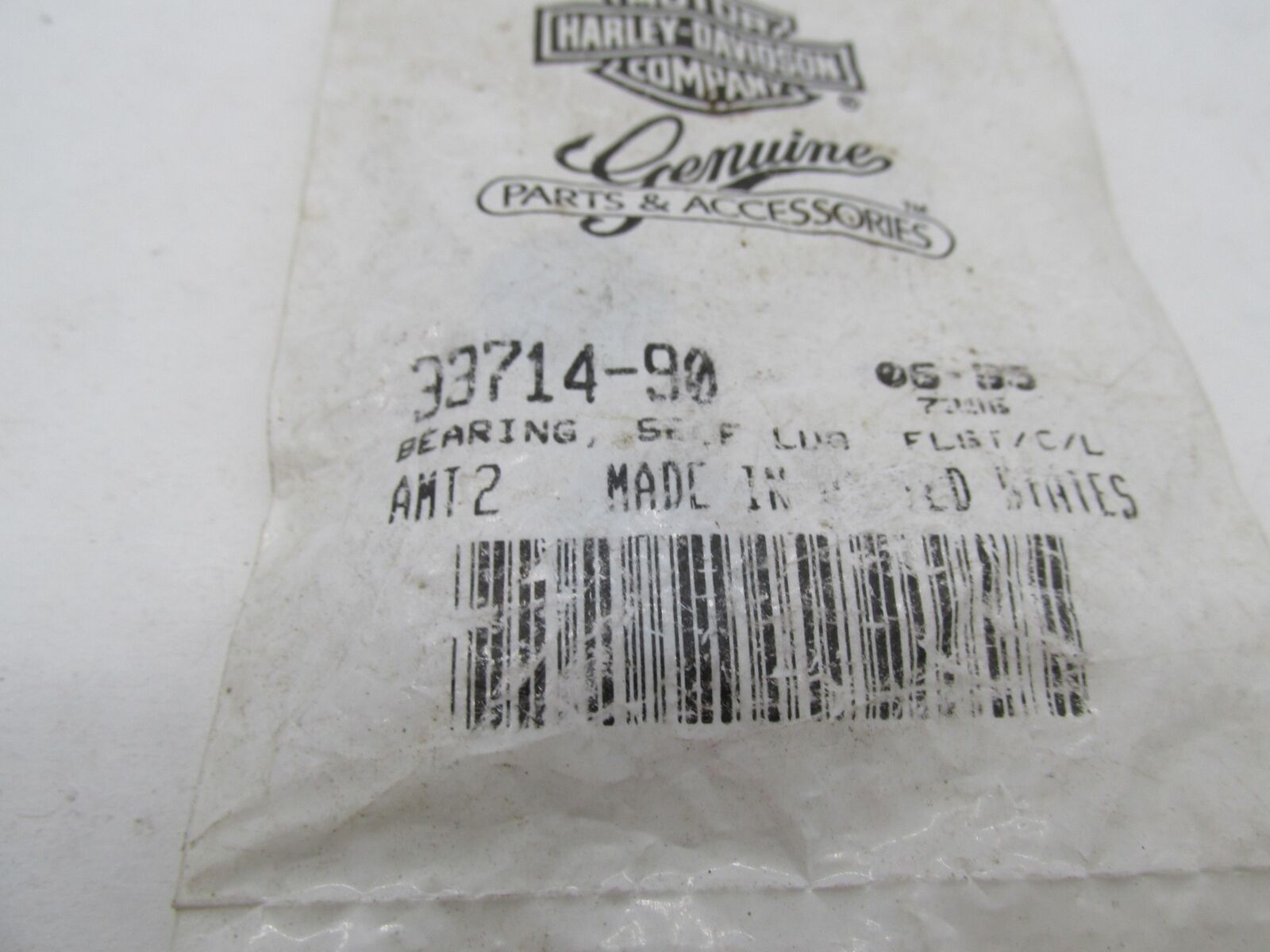 Lot of 2 Harley Davidson Genuine NOS Shift Lever Bearings 33714-90