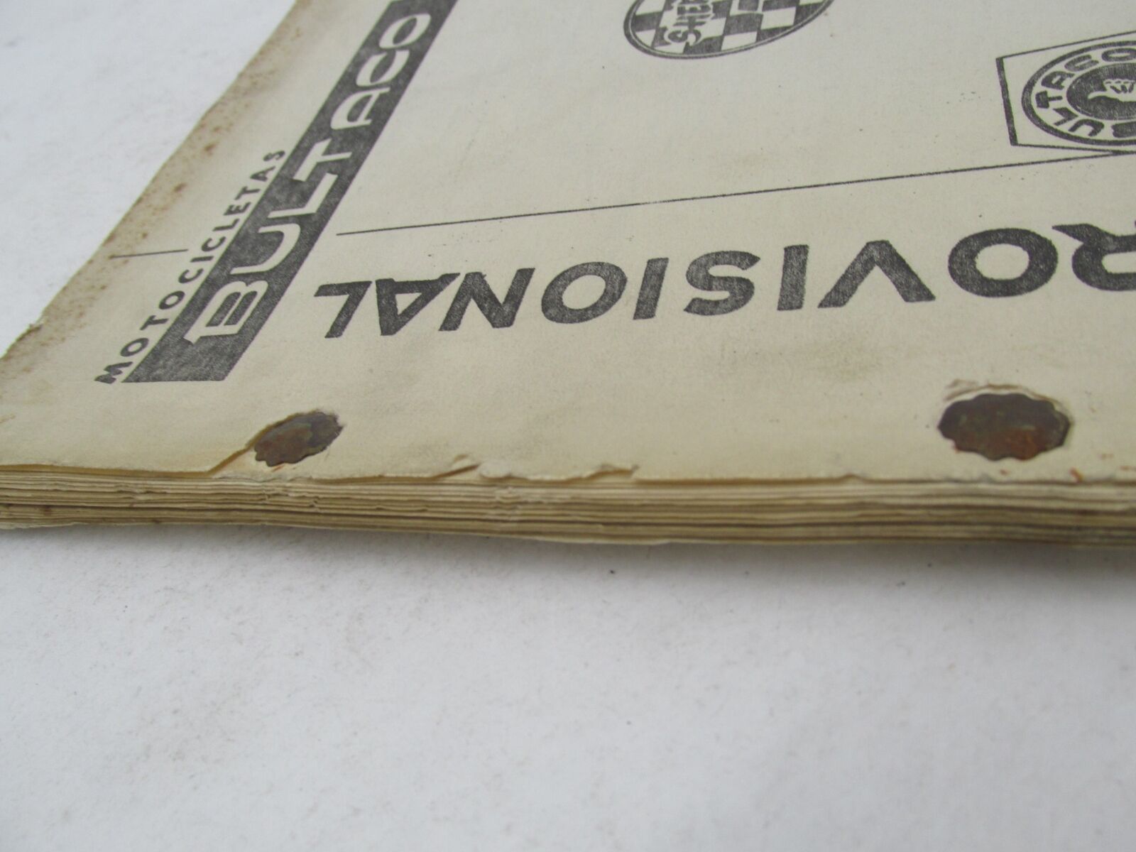 Bultaco 1971 Original Provisional Sherpa T Parts Catalog List 80.32-P117