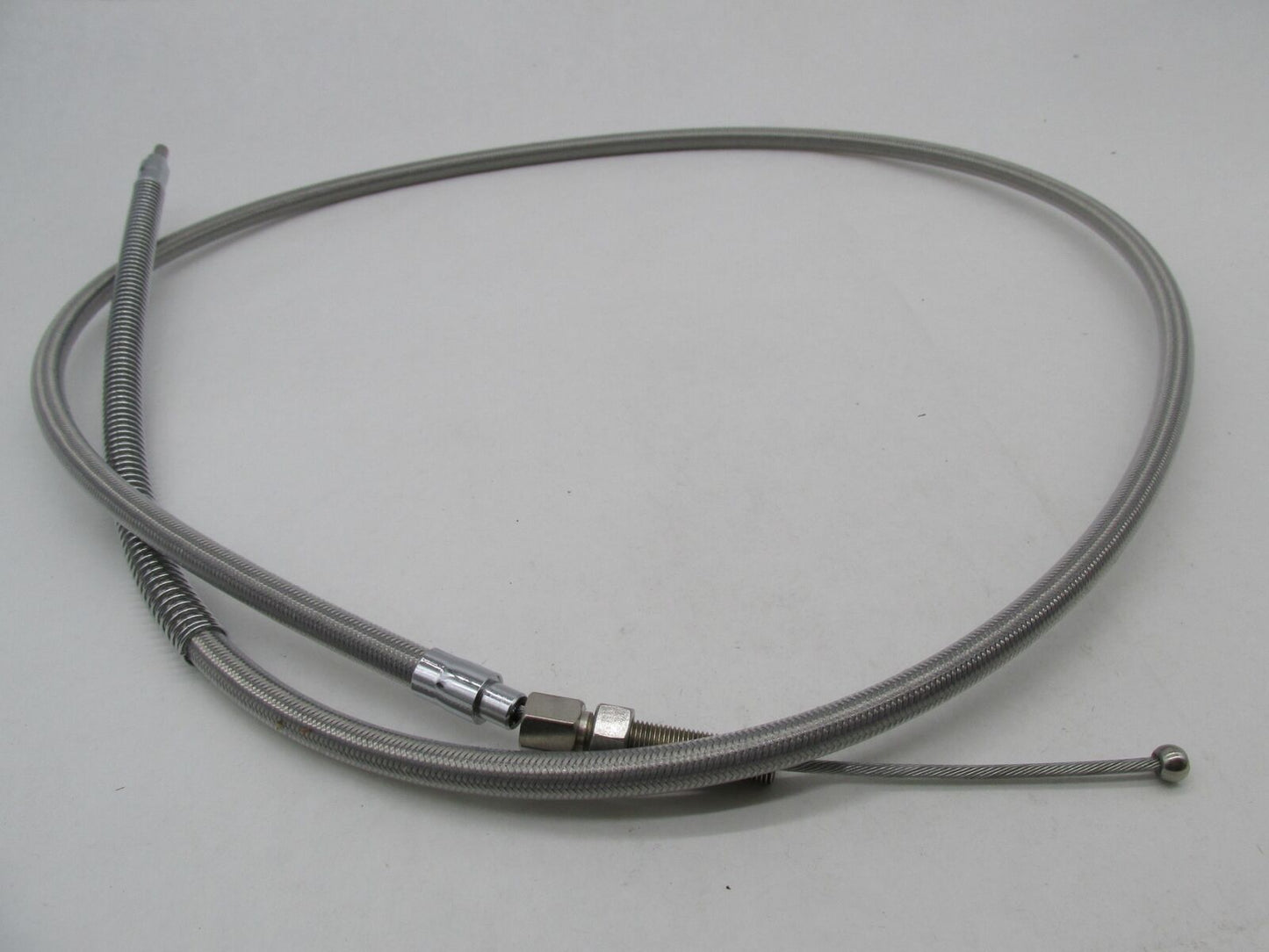Harley Davidson Genuine NOS Steel Braided+12" over Stock Clutch Cable 26599-83A