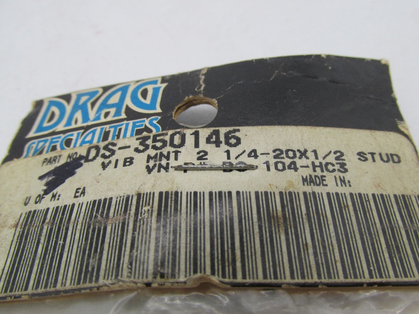 Harley Davidson Drag Specialties Rubber Vibration Mount Stud DS-350146