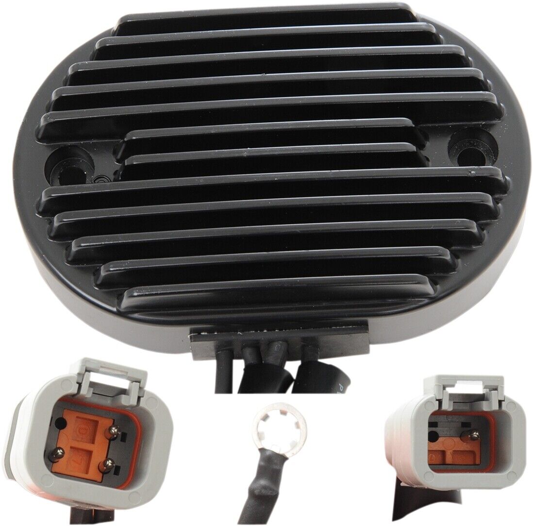 Drag Specialties Solid State Regulator Black 2112-1026