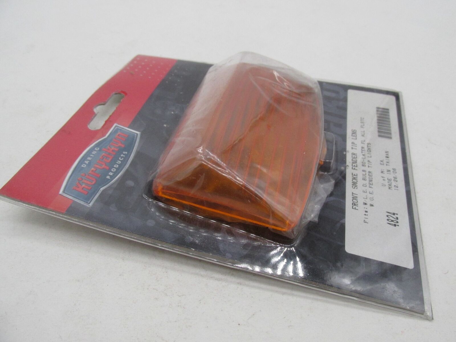 Harley Davidson Genuine Amber Fender Tip Marker Light Lens