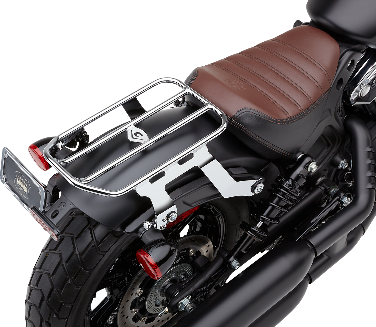 Cobra Detachable Solo Luggage Rack Chrome 502-2515