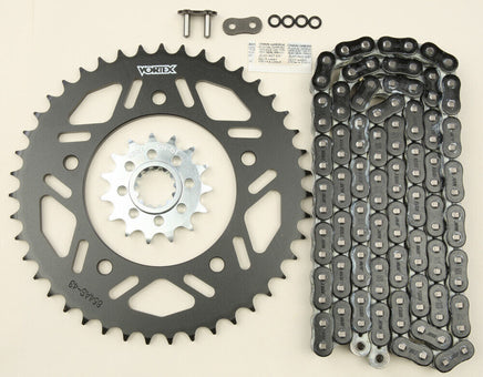 Vortex HFRS Hyper Fast 520 Street Conversion Chain and Sprocket Kit Gold CK6377