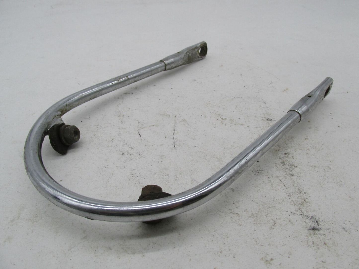 Vintage Original Triumph BSA 8.5" x 5.5" Chrome Fender Brace Bracket Holder