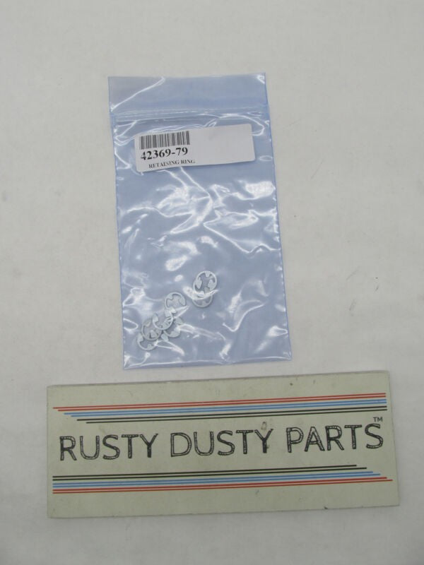 Lot of 9 Harley Davidson Genuine NOS Rear Brake Pedal Retaining Rings 42369-79