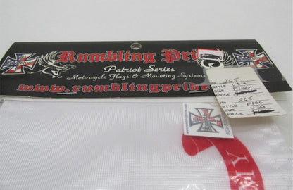 Rumbling Pride 6" X 9" 1775 USA Army Universal Motorcycle Flag