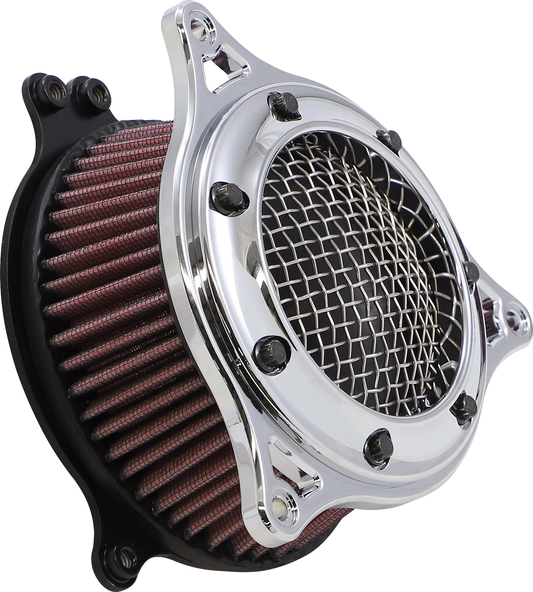 Cobra RPT Air Cleaner Kit Chrome 606-0100-05-SB