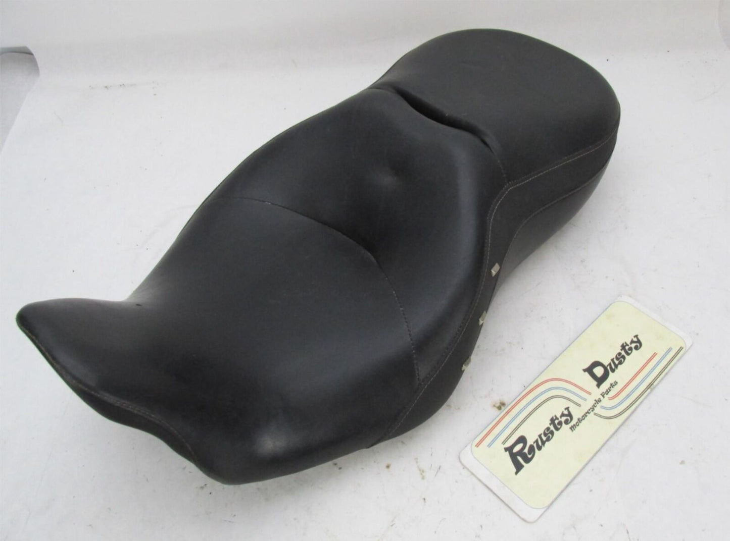 Harley Davidson 08-23 Touring Black Studded Road King Street Electra Glide Seat