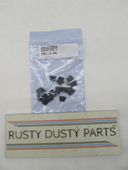 Set of 8 Harley Davidson Genuine NOS AMF Valve Collar 1/2 Keys 18211-86