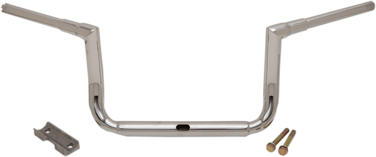 LA Choppers 1 1/2" Grande Twin Peaks Touring Handlebars 10" Chrome LA-7365-10