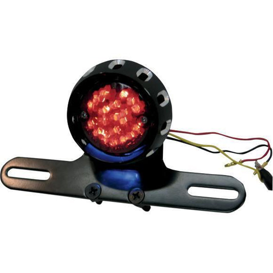 Drag Specialties Custom Bobber LED Taillight and License Plate Mount 2010-0797