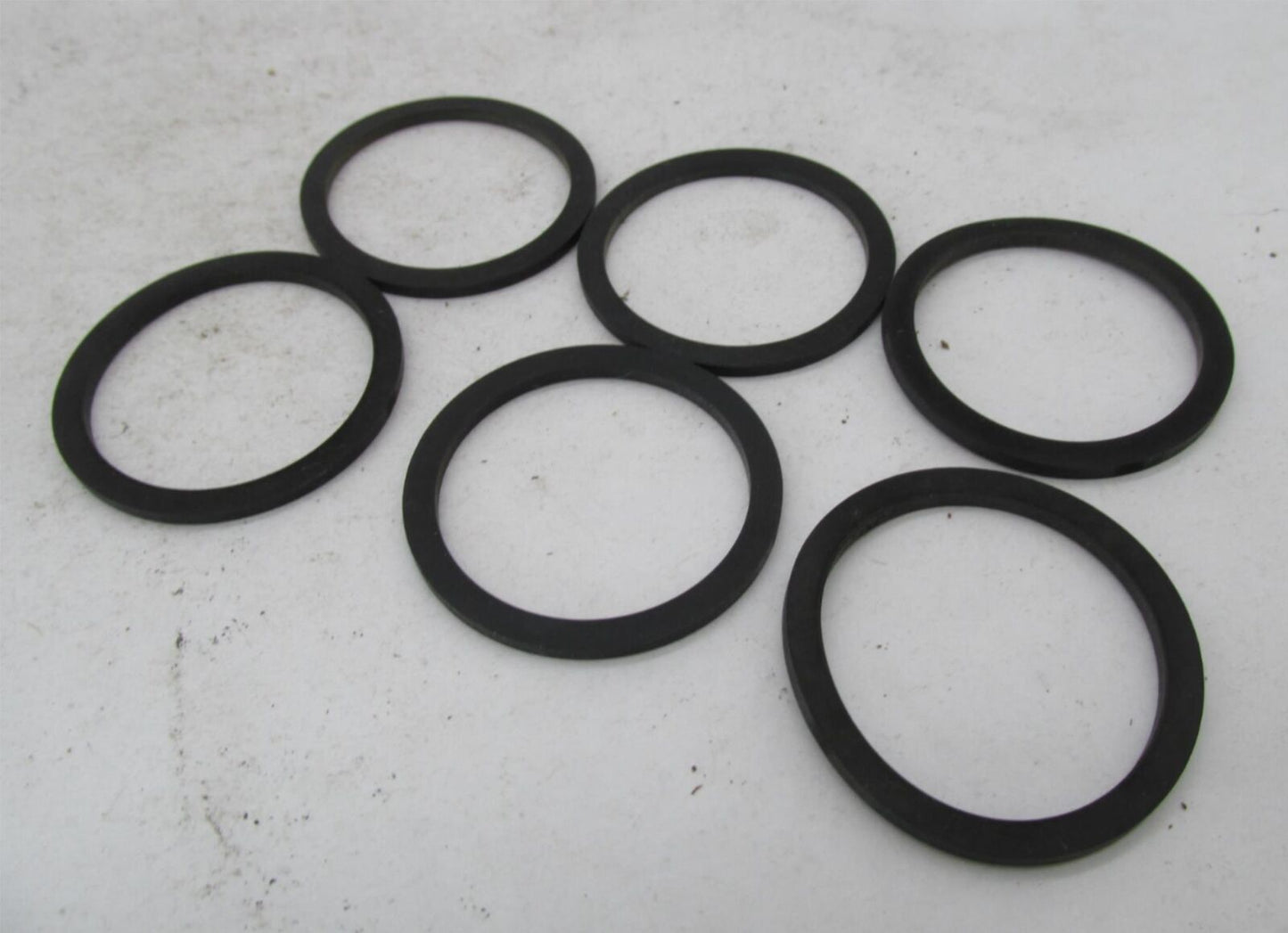 Lot of 6 Harley Aermacchi Genuine NOS Gas Tank Filler Cap Seals Gasket 61113-65P