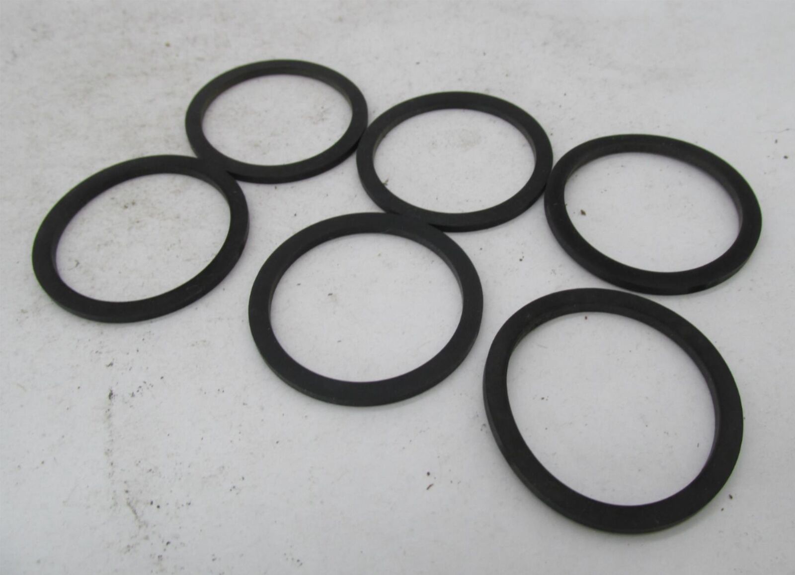 Lot of 6 Harley Aermacchi Genuine NOS Gas Tank Filler Cap Seals Gasket 61113-65P