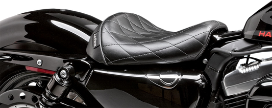 Le Pera Bare Bones Solo Seat Diamond Pleated Seat - 10" w LK-006 DM