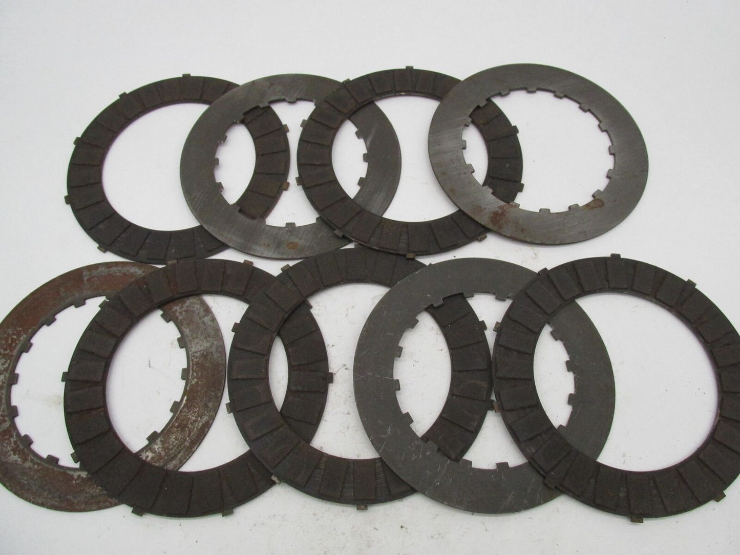 Lot of 9 Mixed BSA Norton Triumph Transmission Clutch Plates