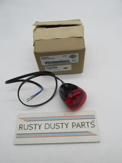 Harley Davidson Genuine NOS Dyna Low Rider Black Turn Signal Assembly