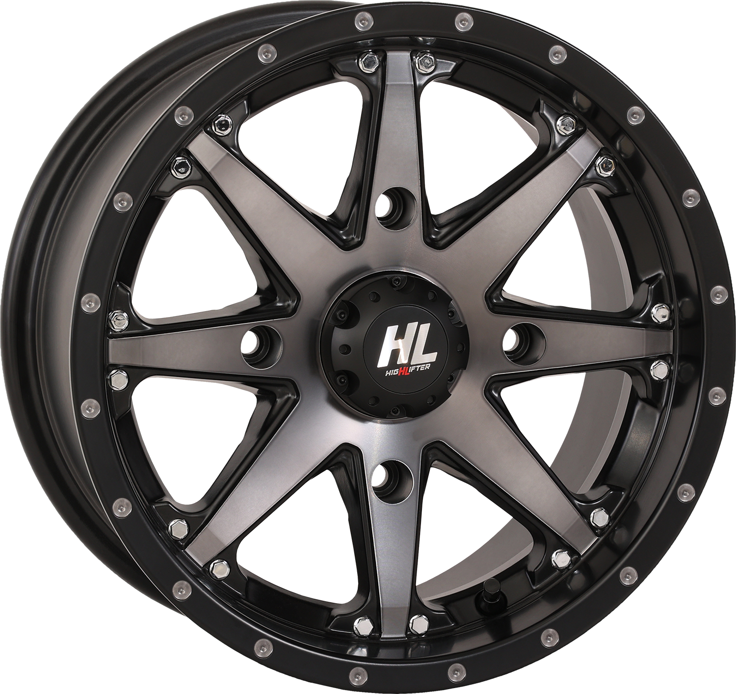 High Lifter HL10 Wheel 12x7 - 4/110 - 5+2 (+30 mm) Matte Black 14HL10-1610