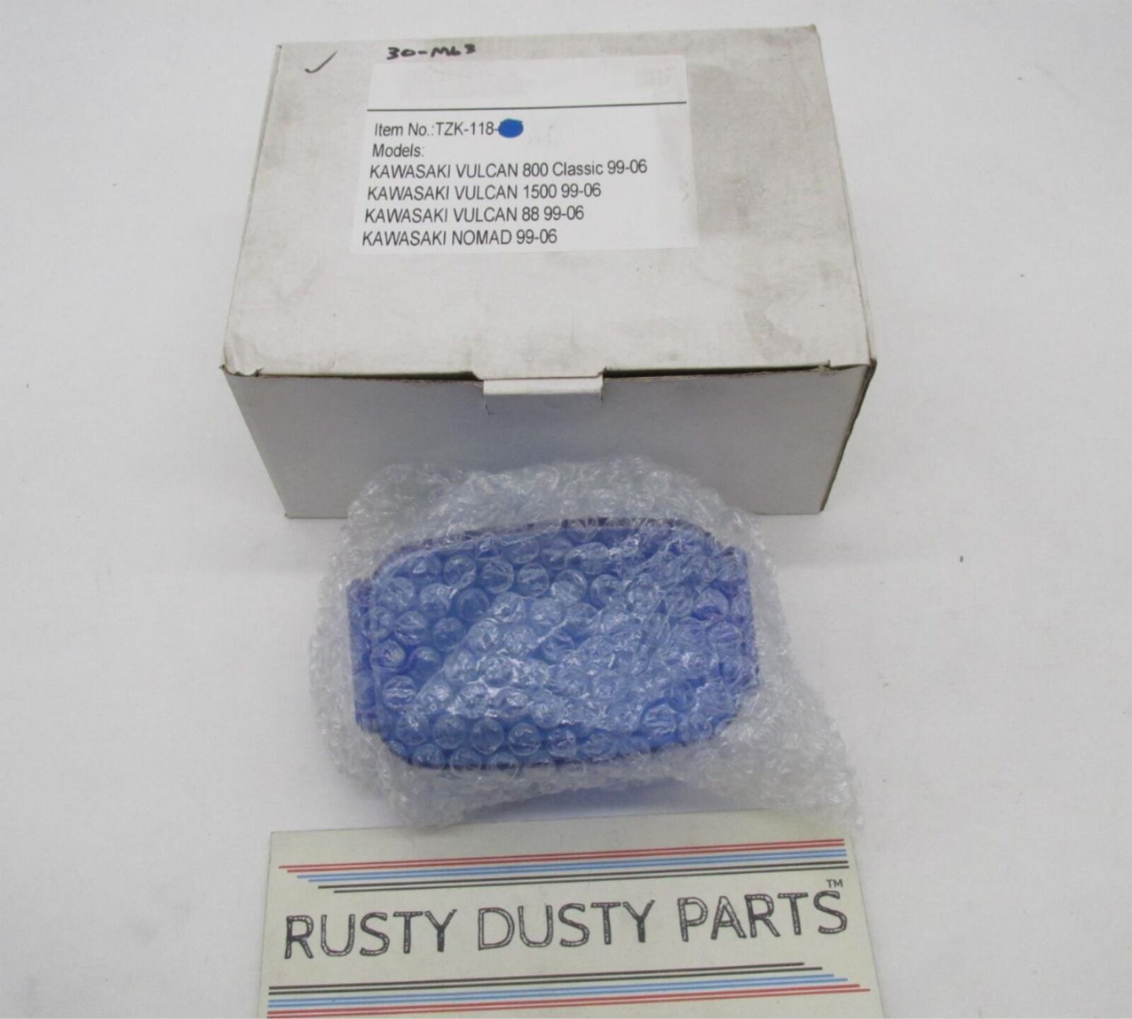 Topzone Kawasaki Vulcan Nomad Blue Taillight Lens TZK-118-INT