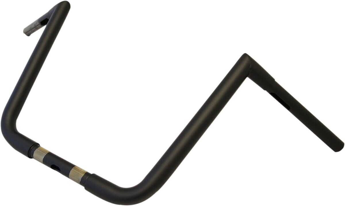 LA Choppers 1 1/4" Big Twin Peaks Handlebars 13" Flat Black LA-7360-13M