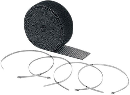 Accel High-Temperature Exhaust Wrap Kit Black - 2in. x 25ft. 2002BK