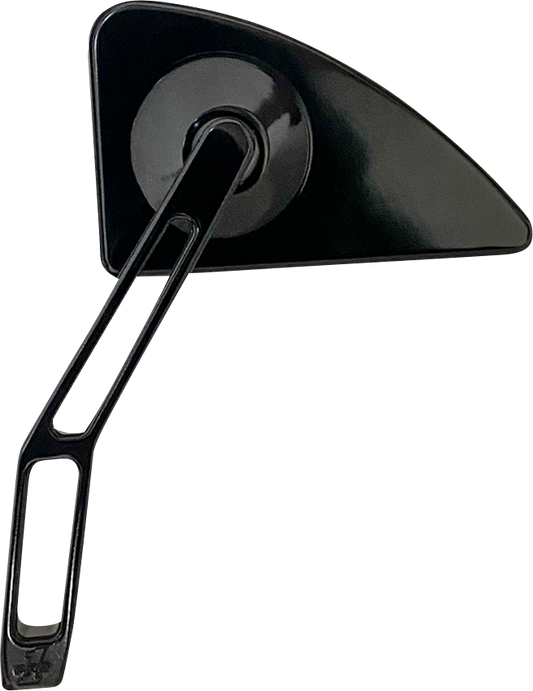 Pro-One Performance Mini Tear Drop Billet Mirror Black Left