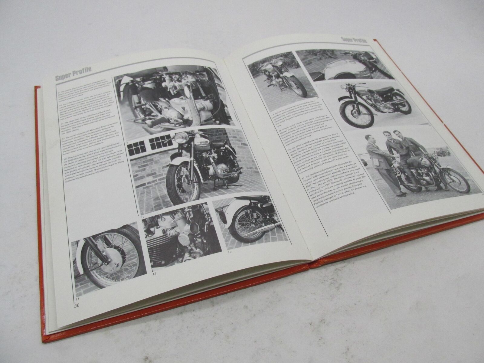 Haynes Triumph Bonneville Super Profile Hardcover Book By John Nelson