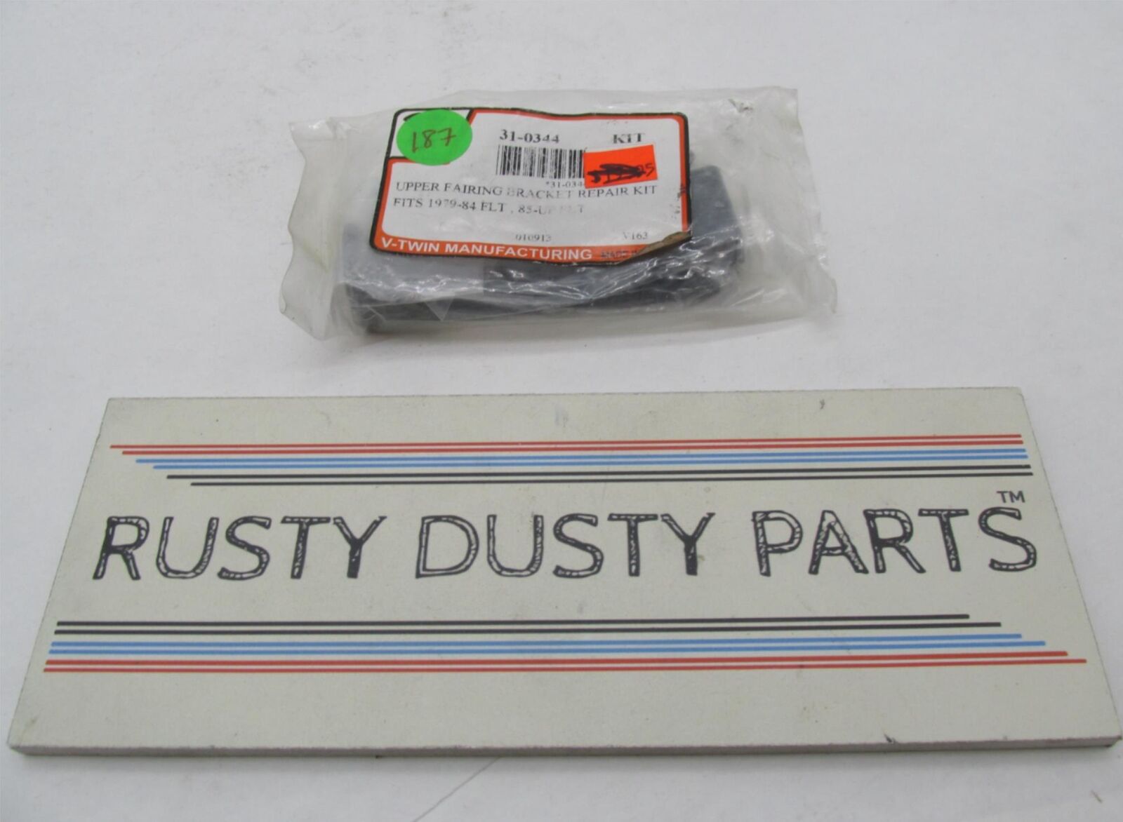 Harley V-Twin Manufacturing 79-84 FLT Upper Fairing Bracket Repair Kit 31-0344