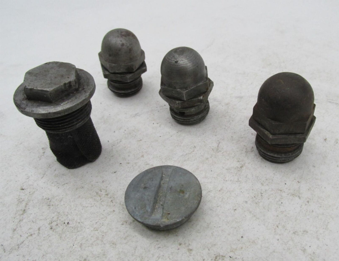 Mixed Lot of Triumph BSA Oil Relief Valve Check Plugs