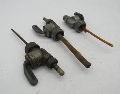 Lot of 3 Vintage Germa BMW Motorcycle Fuel Gas Petcocks Valves German